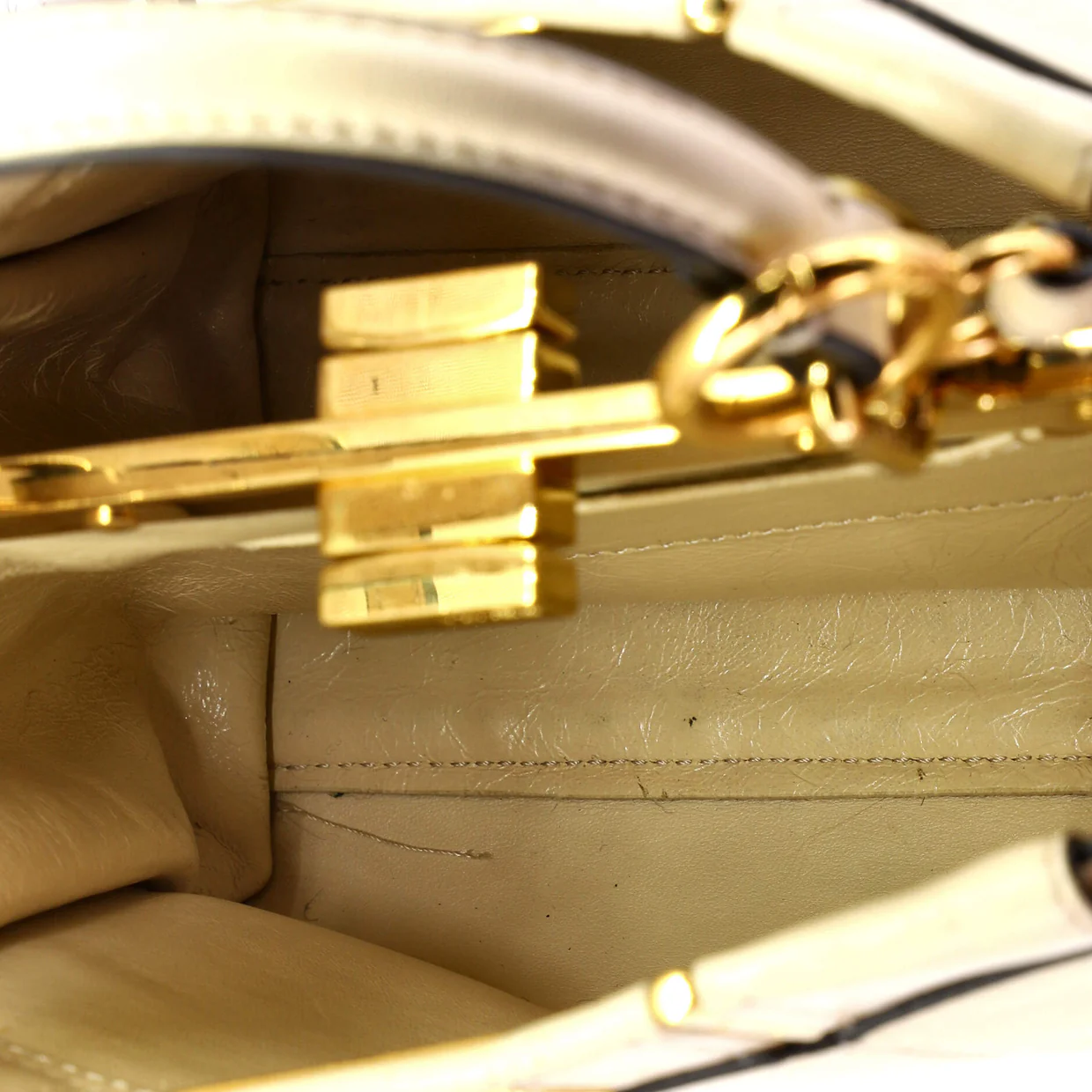 Peekaboo Iconic Bag Leather Mini - Deep Luxury