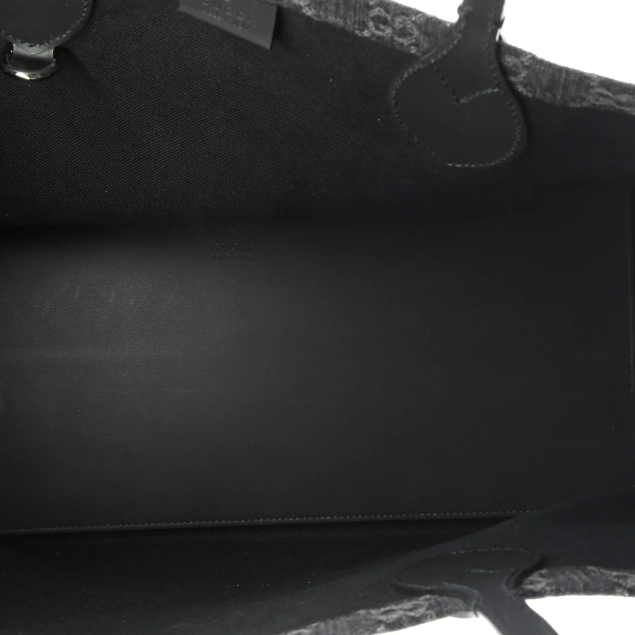 Ophidia Shopper Tote GG Denim Large - Deep Luxury