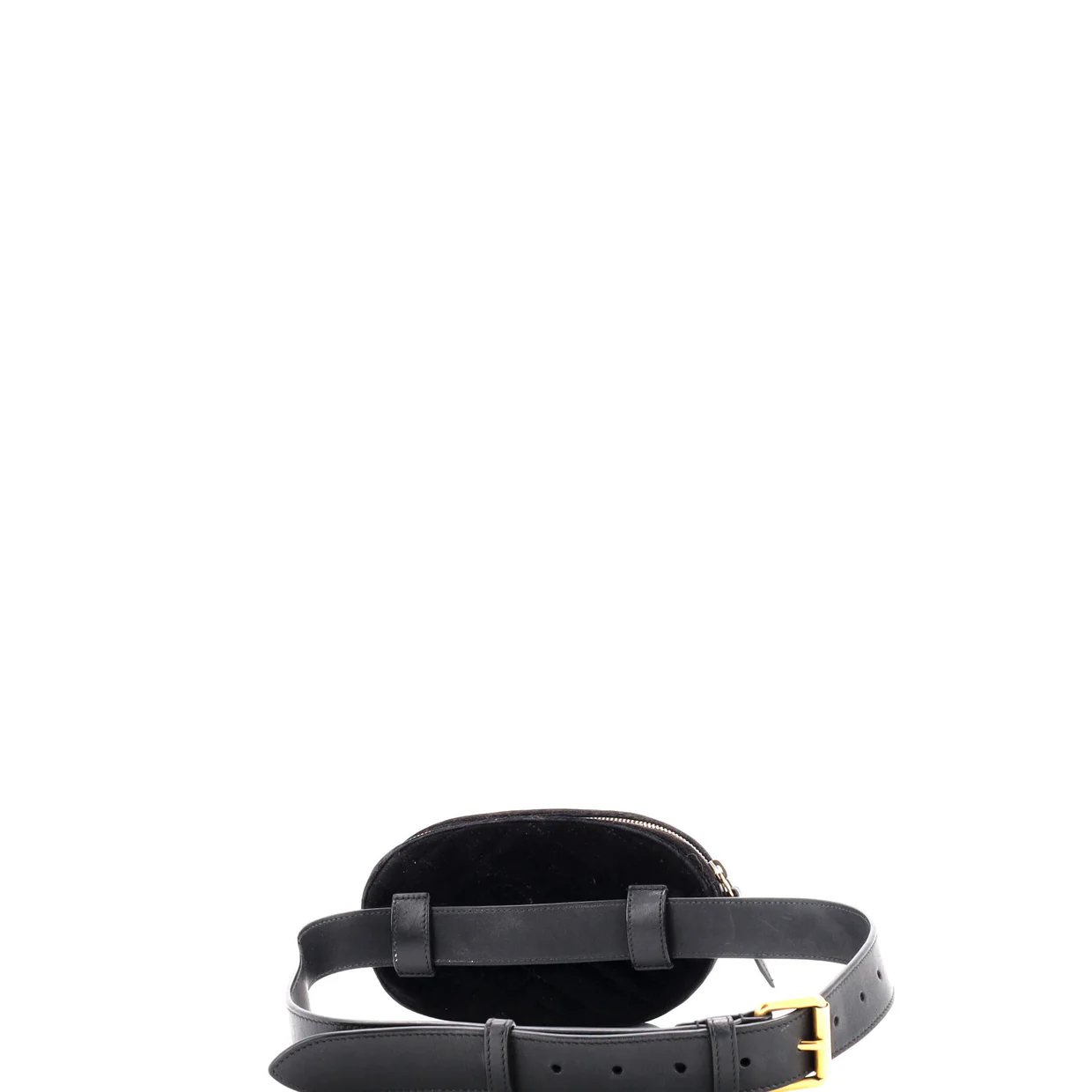 GG Marmont Belt Bag Matelasse Velvet - Deep Luxury