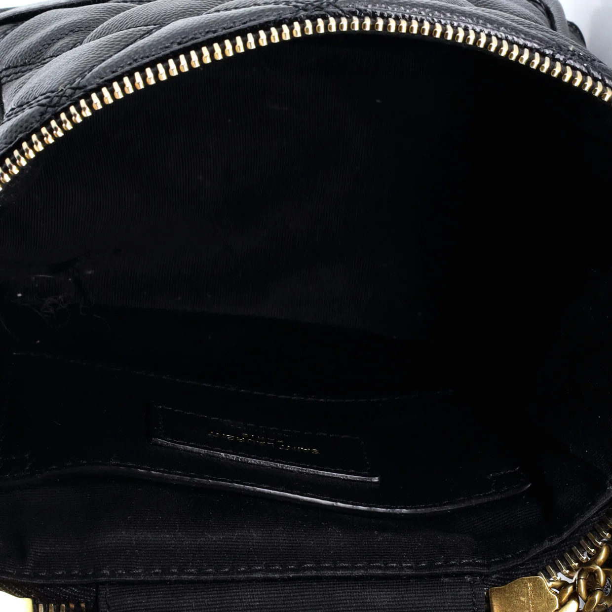 80's Vanity Bag Quilted Leather - Deep Luxury