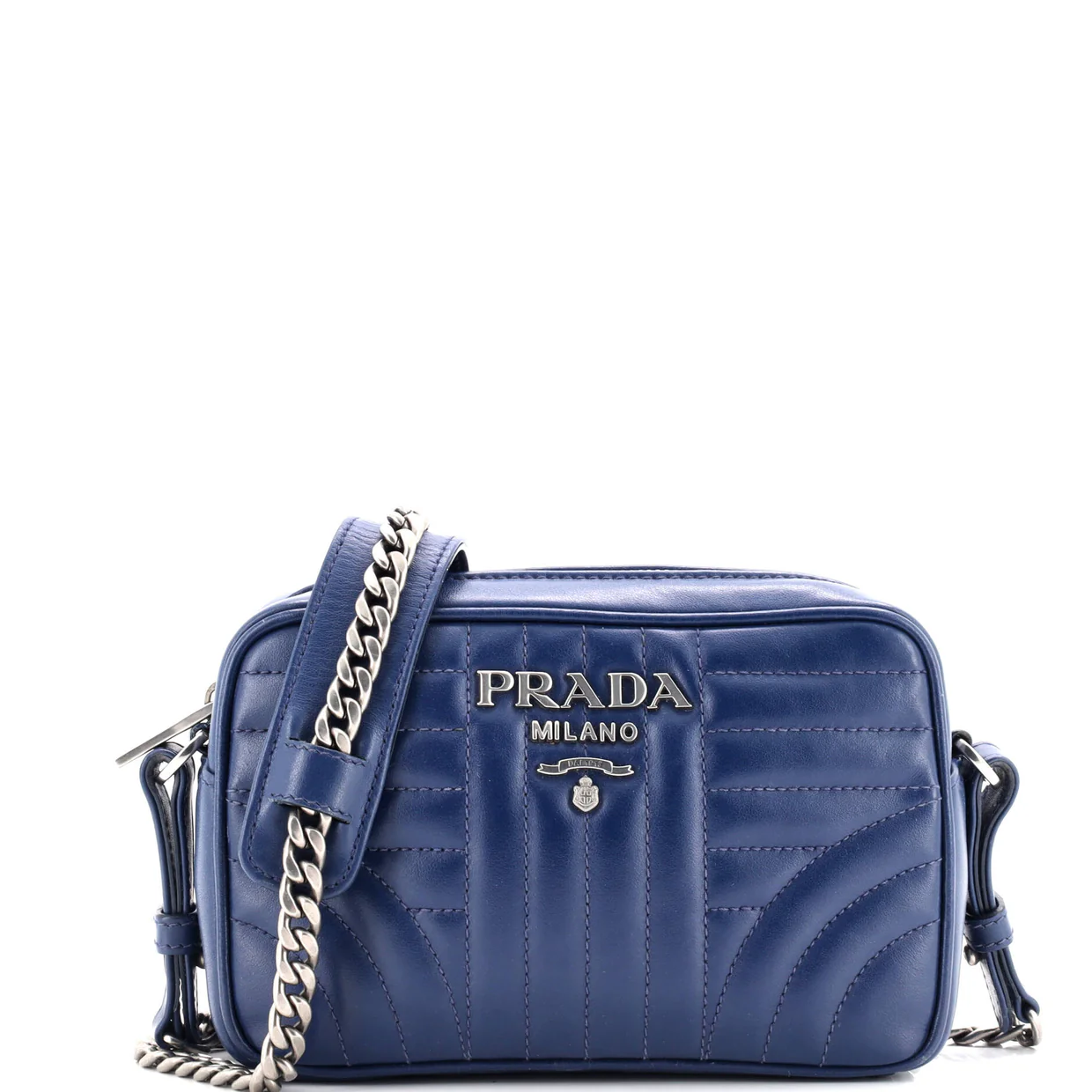 Camera Bag Diagramme Quilted Leather Mini - Deep Luxury