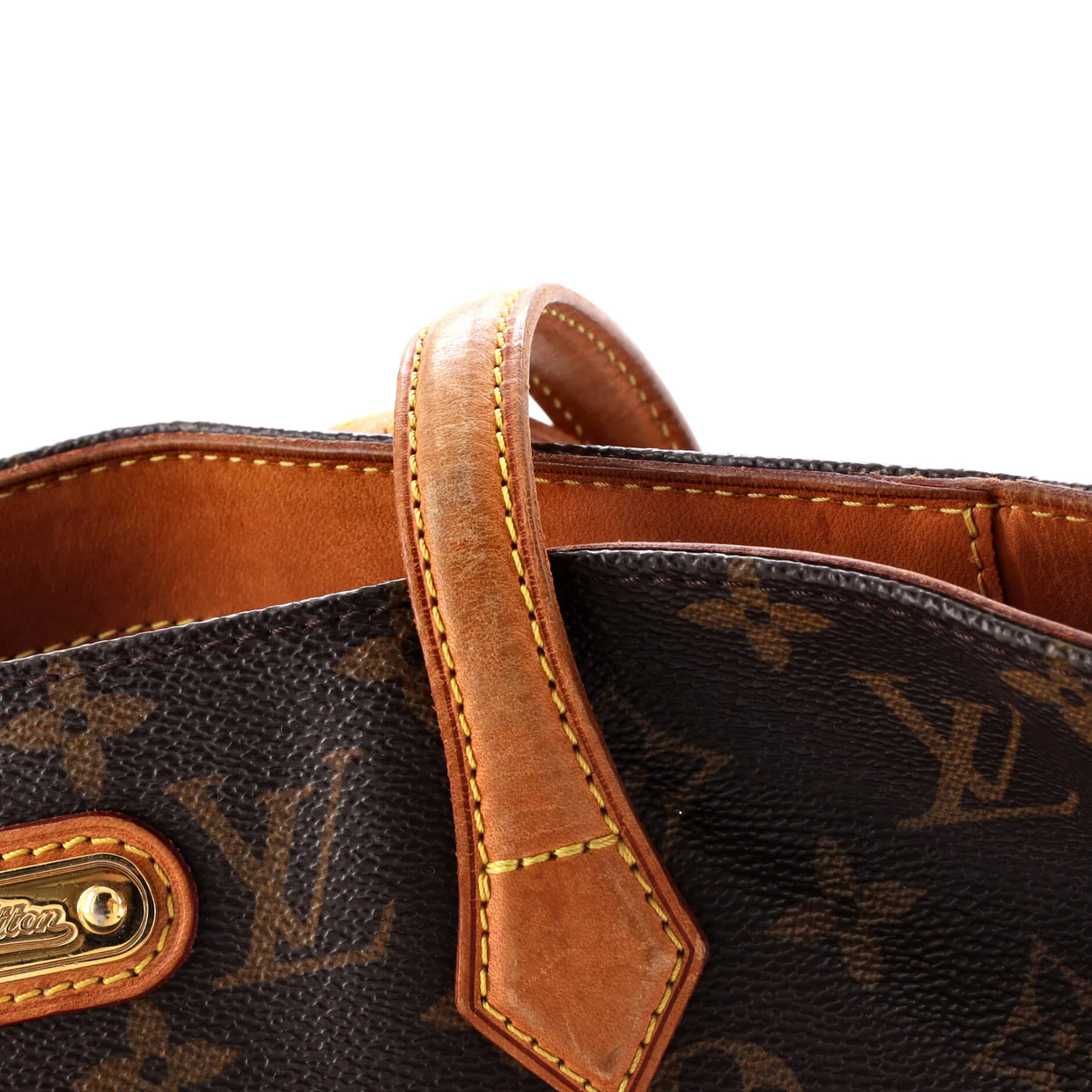 Wilshire Handbag Monogram Canvas MM - Deep Luxury