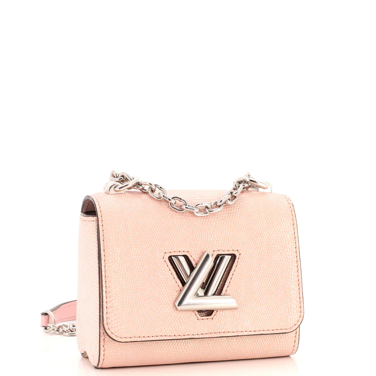 Twist Handbag Lizard Mini - Deep Luxury