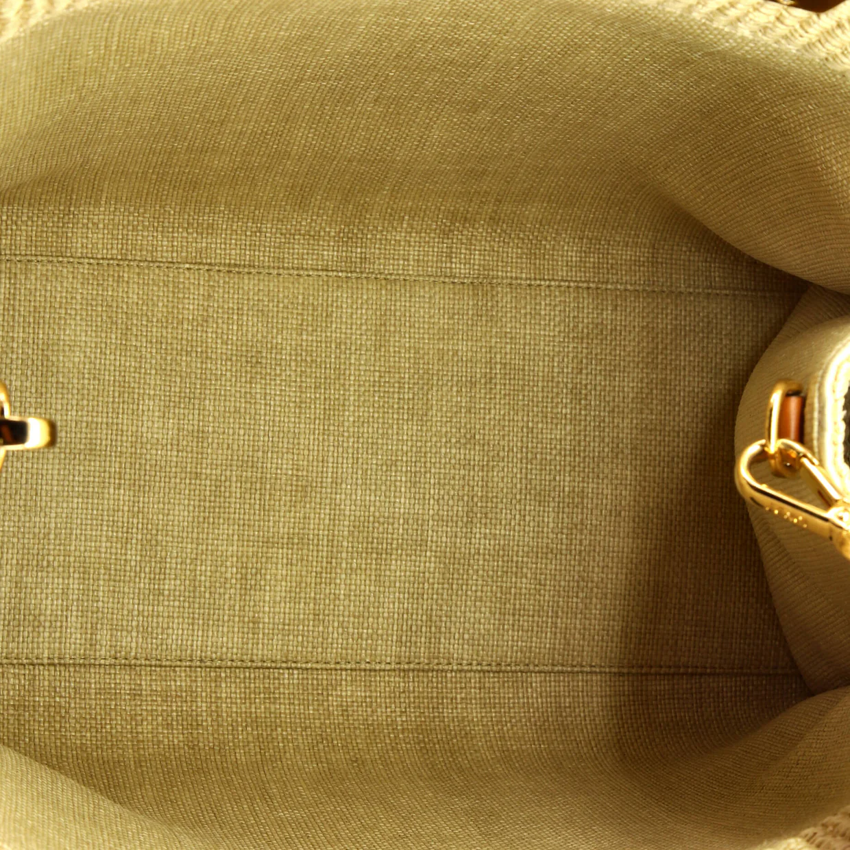 Sunshine Shopper Tote Woven Raffia Medium - Deep Luxury