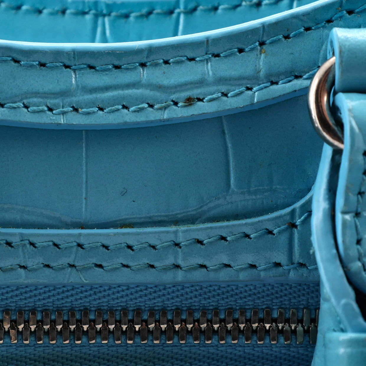 Neo Classic City Bag Crocodile Embossed Leather Nano - Deep Luxury