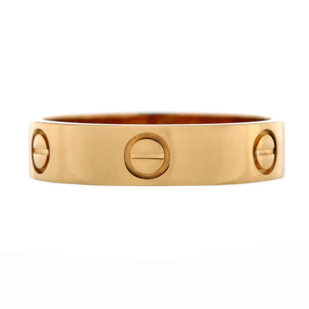 Love Band Ring 18K Yellow Gold - Deep Luxury