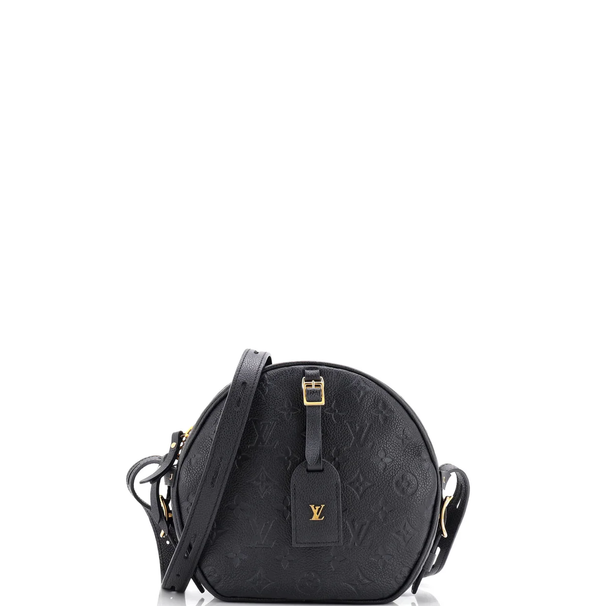 Boite Chapeau Souple Bag Monogram Empreinte Leather MM - Deep Luxury