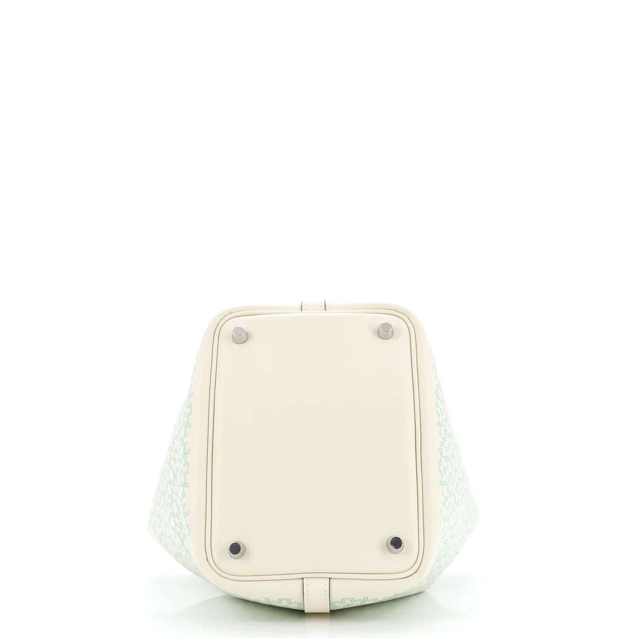 Picotin Lock Bag Lucky Daisy Printed Swift PM - Deep Luxury