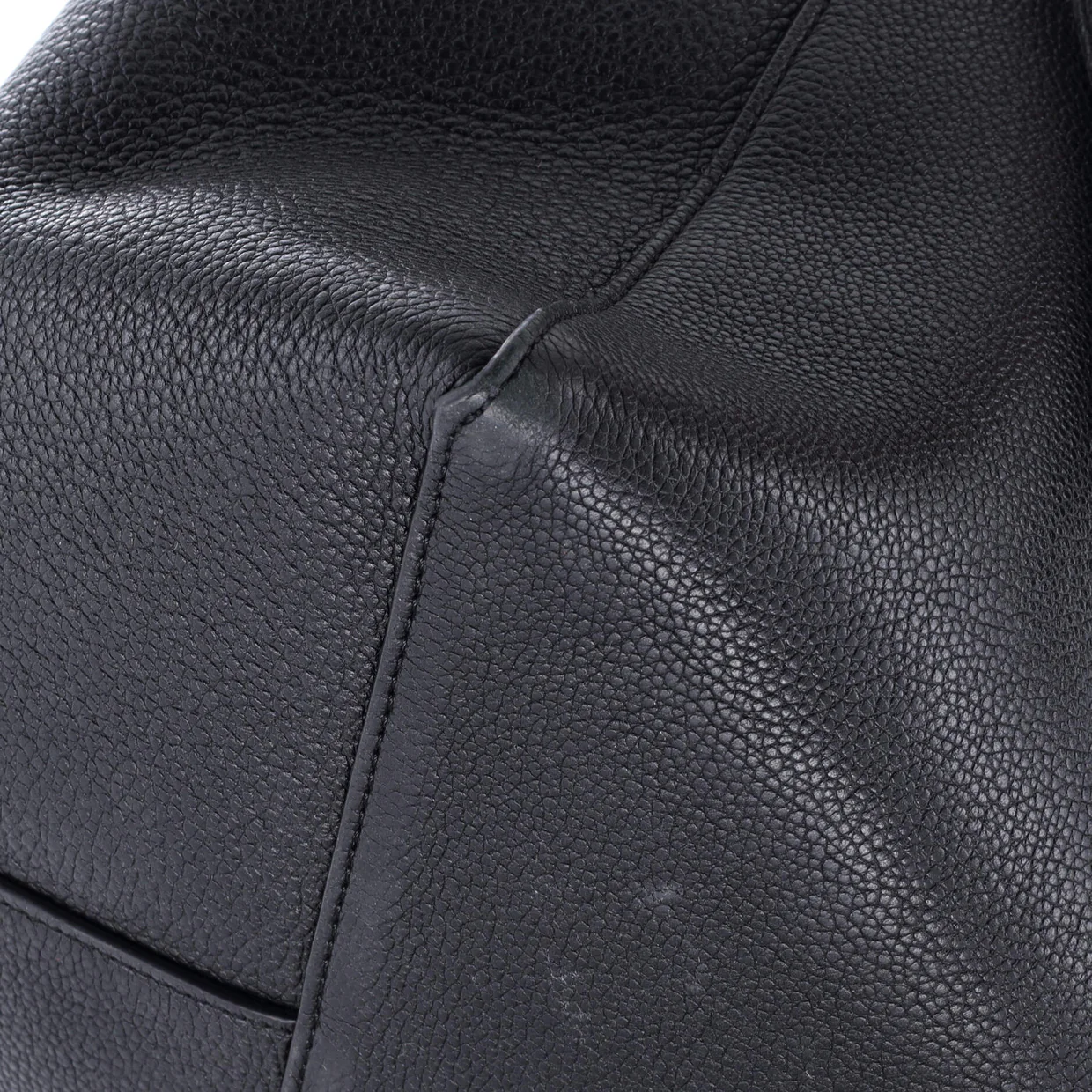 Phantom Tie Cabas Tote Leather Small - Deep Luxury