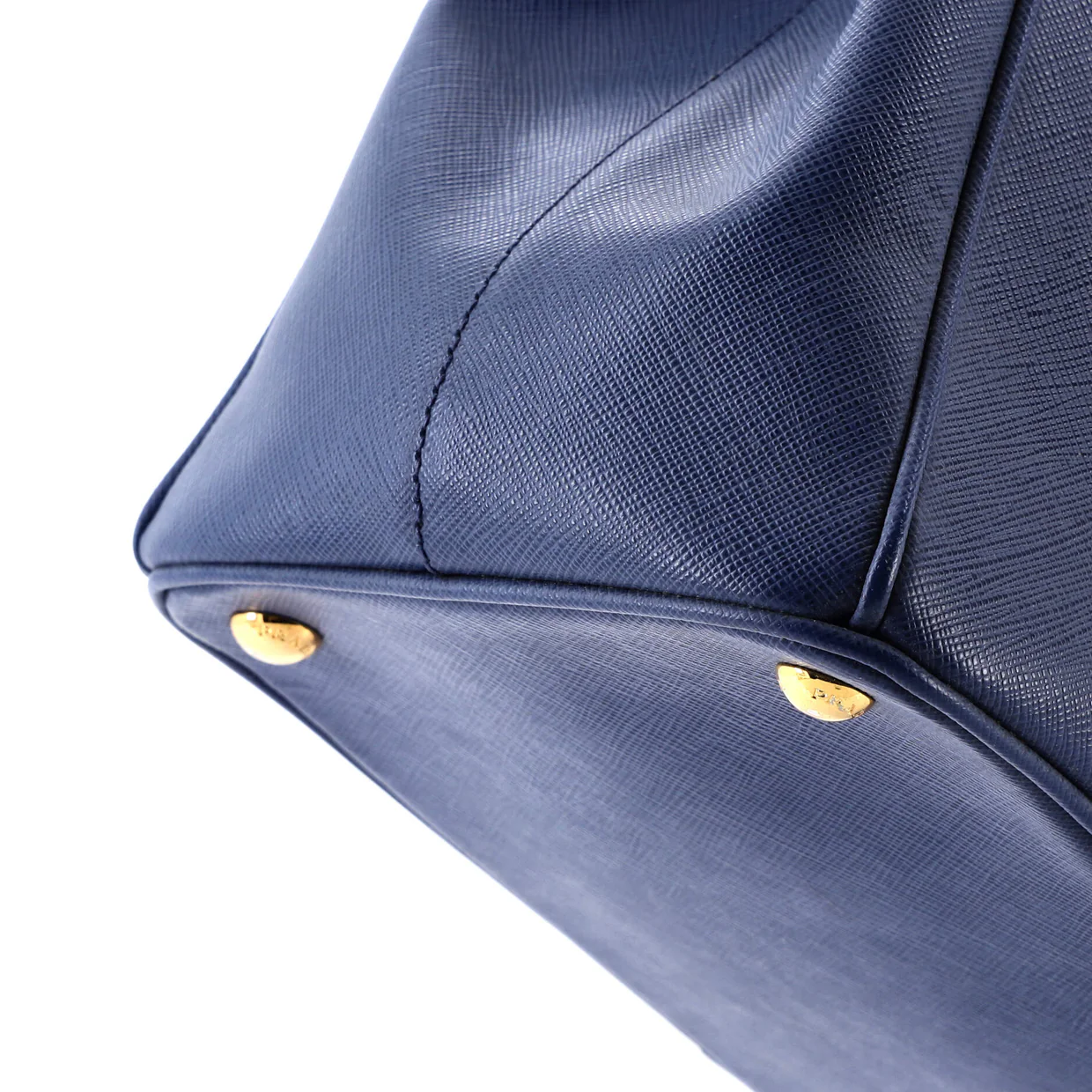 Double Zip Lux Tote Saffiano Leather Large - Deep Luxury