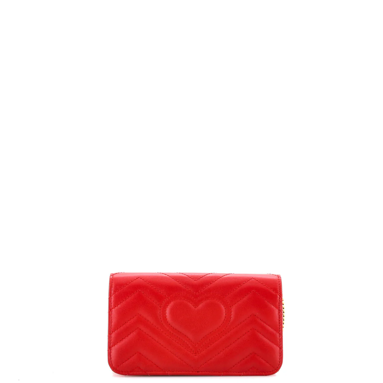 GG Marmont Chain Flap Bag Matelasse Leather Mini - Deep Luxury