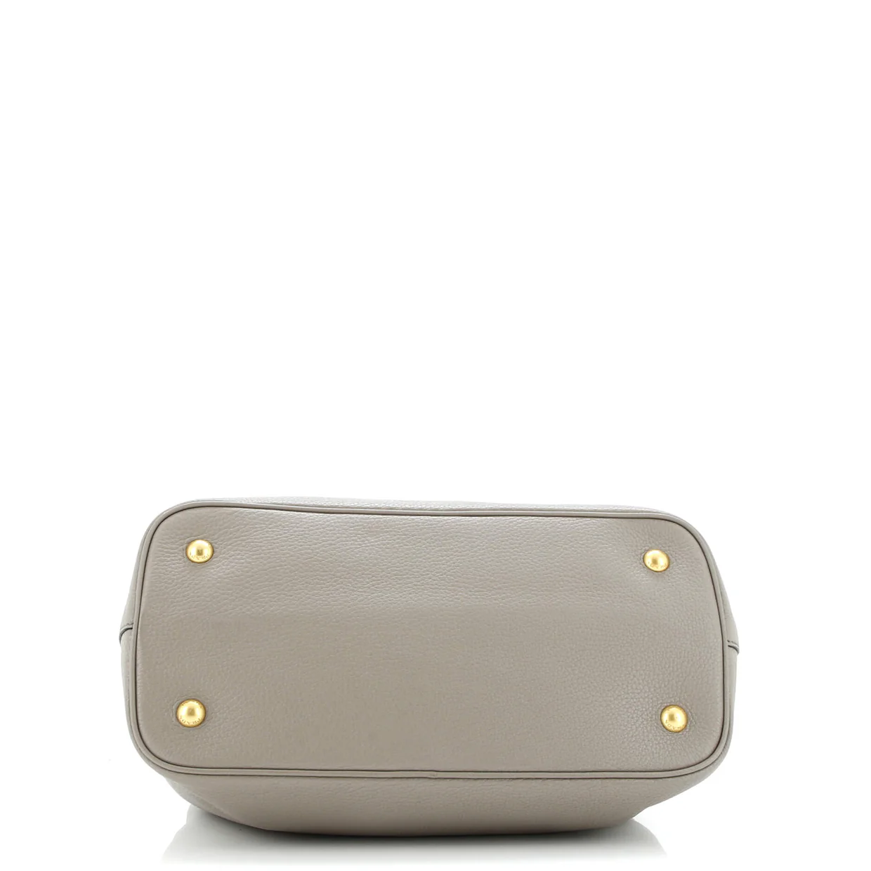 Convertible Open Shopping Tote Vitello Daino Medium - Deep Luxury