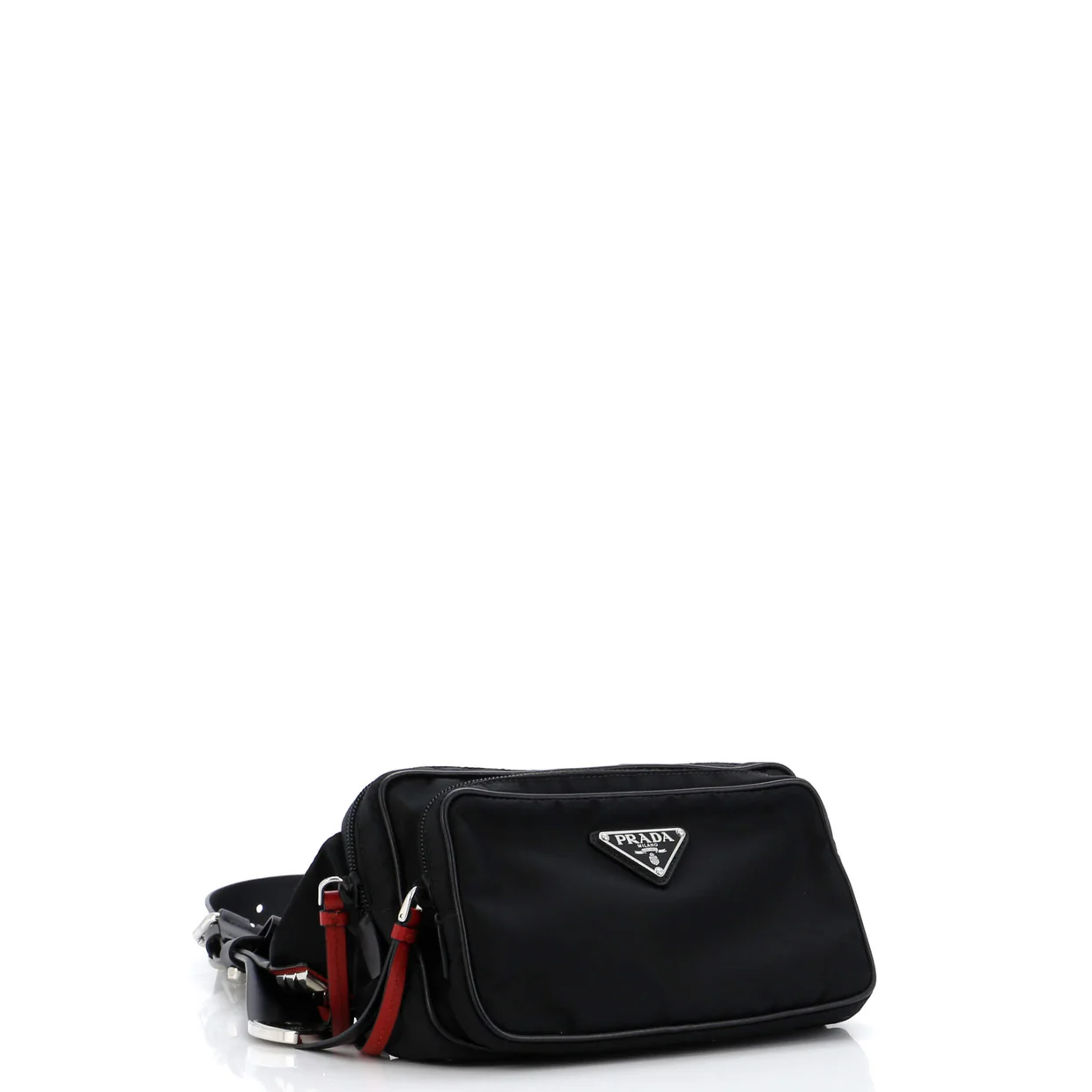 New Vela Belt Bag Studded Tessuto Small - Deep Luxury