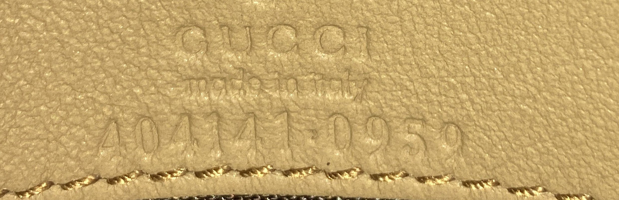 Dionysus Chain Wallet GG Coated Canvas Long - Deep Luxury