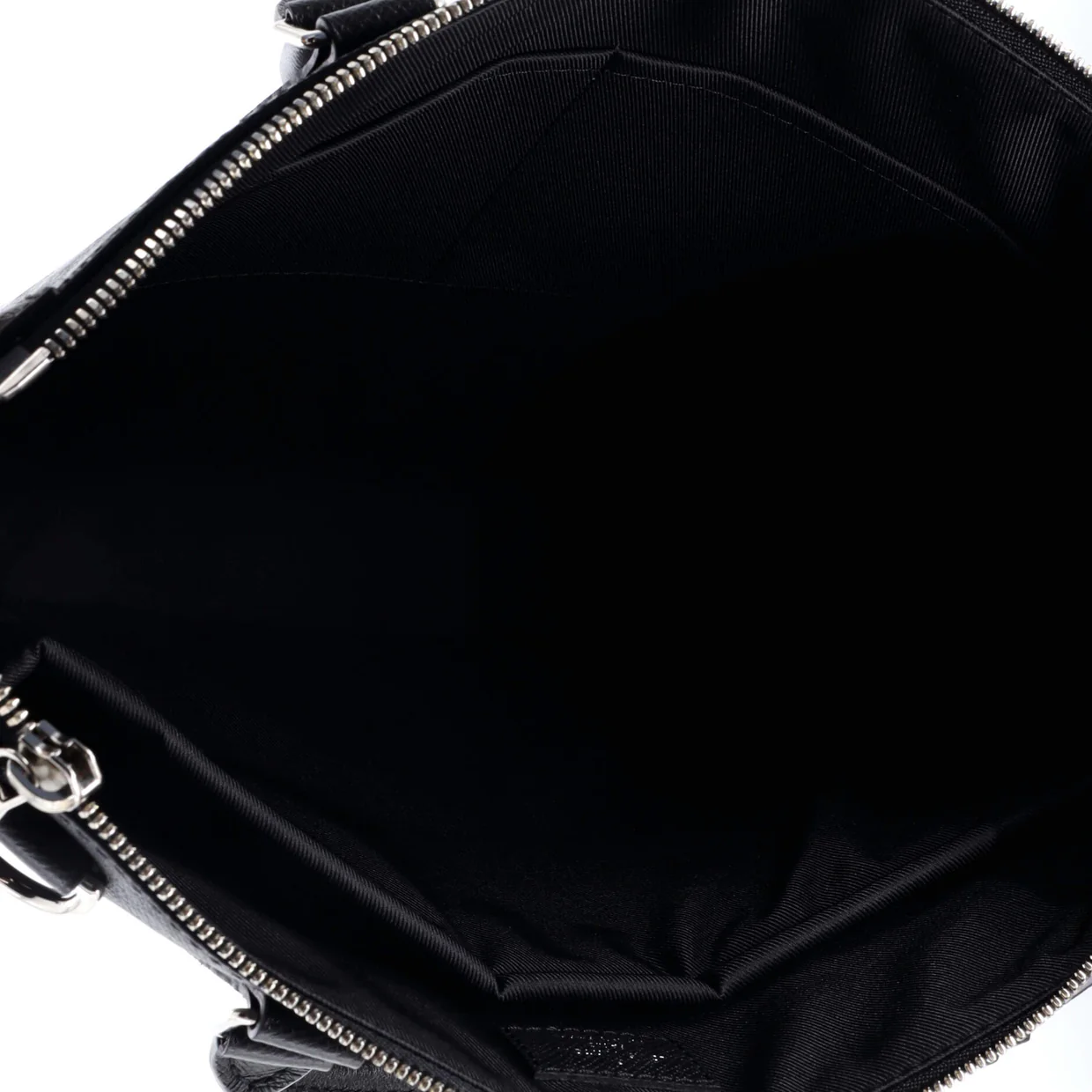 Vertical Tote Taiga Leather - Deep Luxury