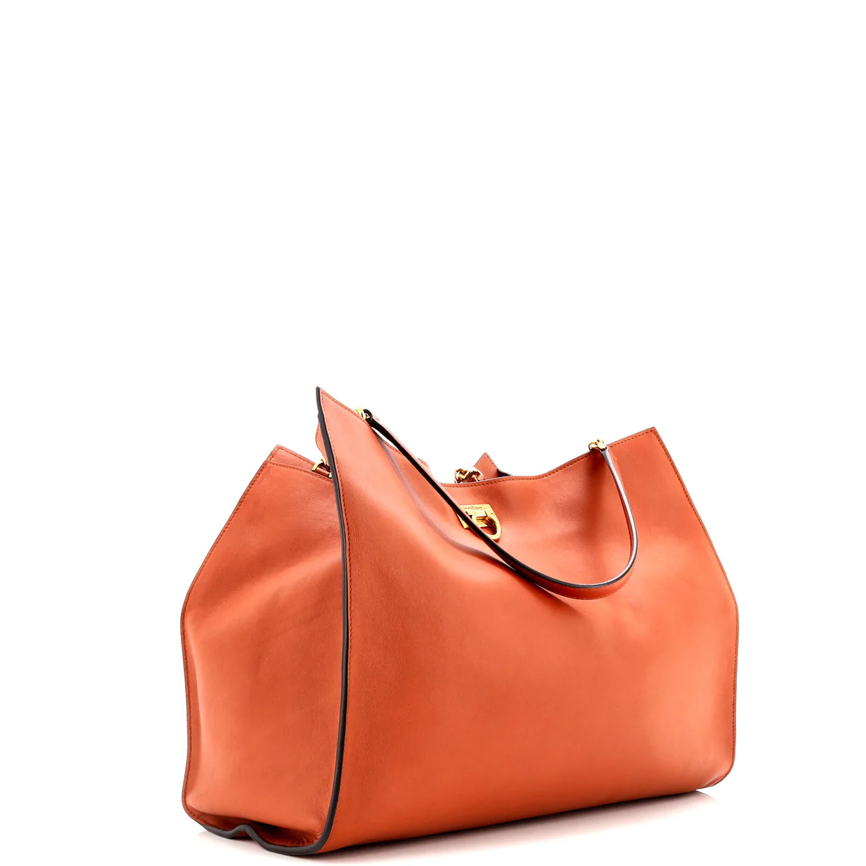 Trifolio Tote Leather Large - Deep Luxury