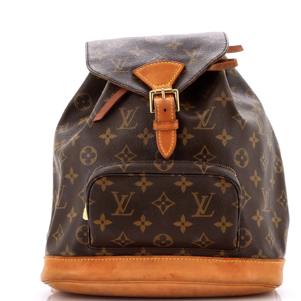 Vintage Montsouris Backpack Monogram Canvas MM - Deep Luxury