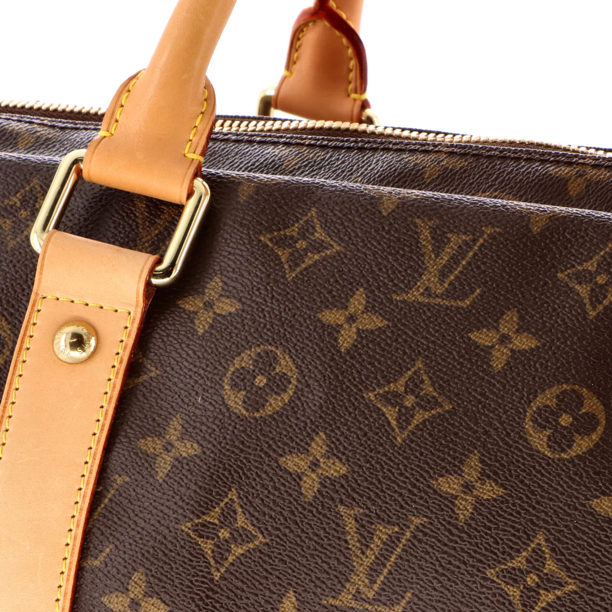 Carryall Handbag Monogram Canvas - Deep Luxury