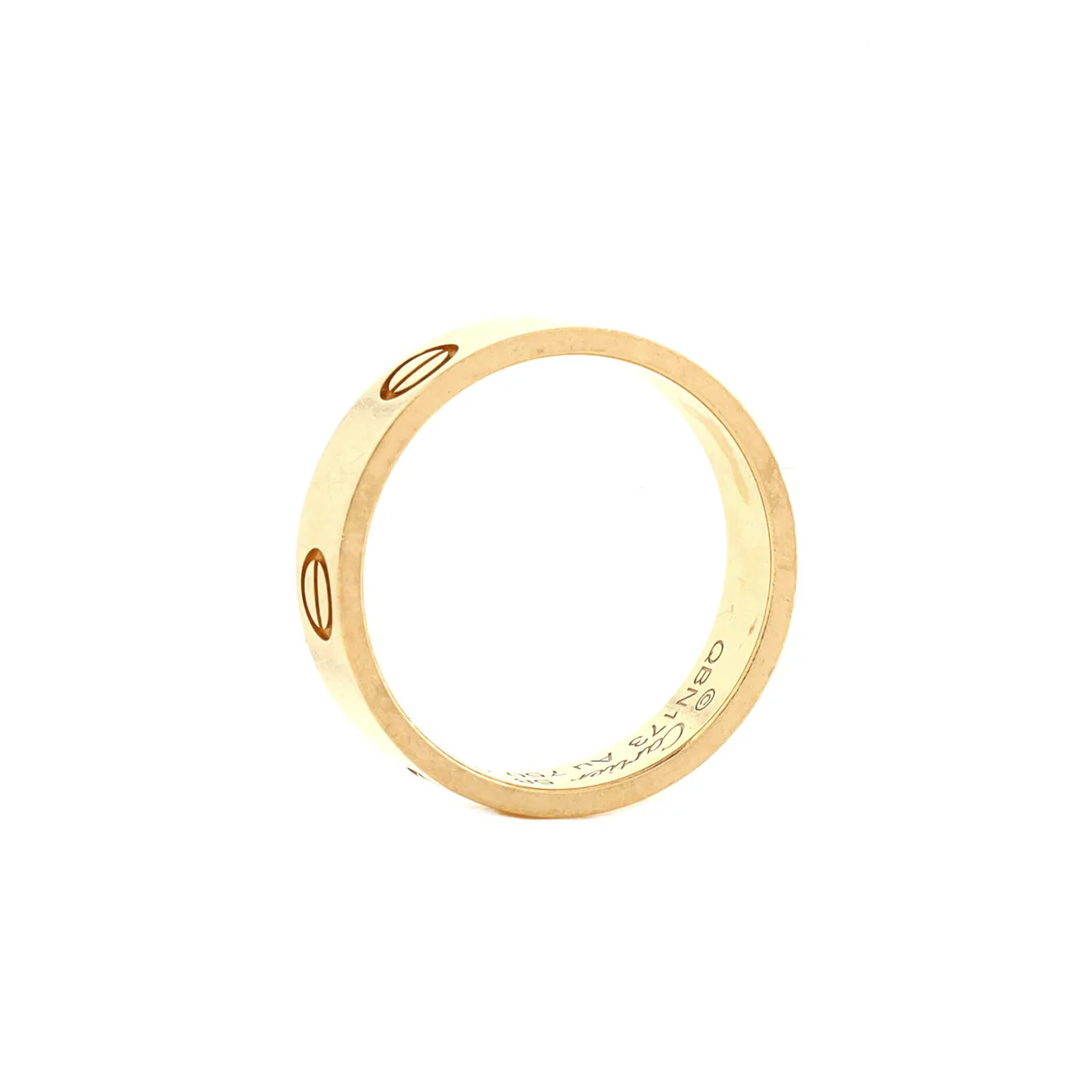Love Band Ring 18K Yellow Gold - Deep Luxury