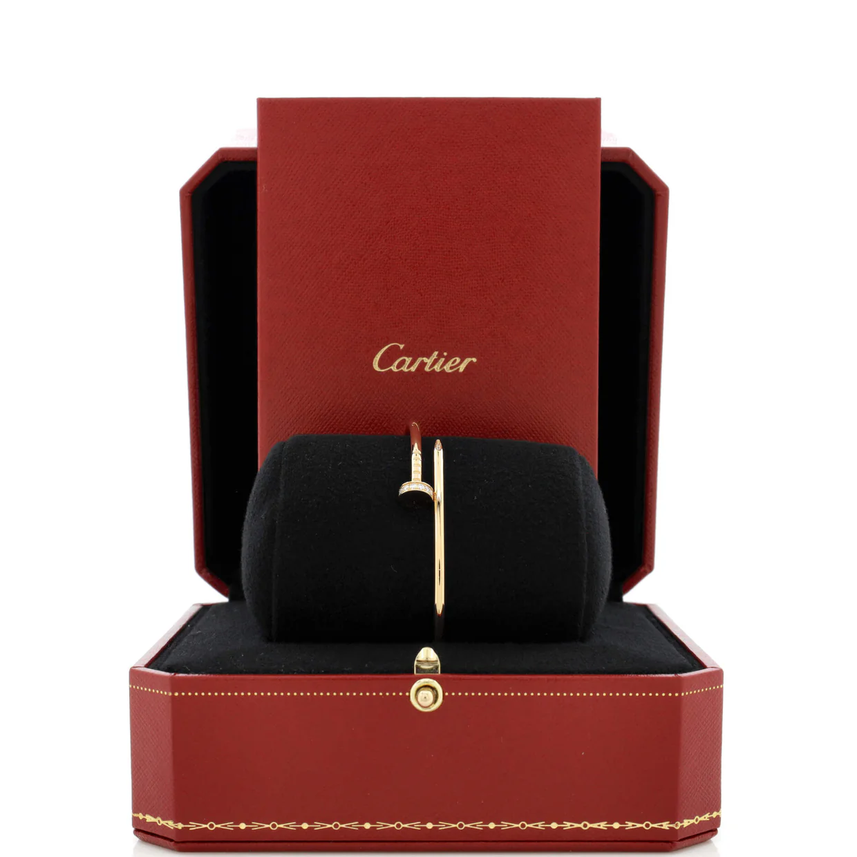 Juste un Clou Bracelet 18K Yellow Gold with Diamonds Small - Deep Luxury