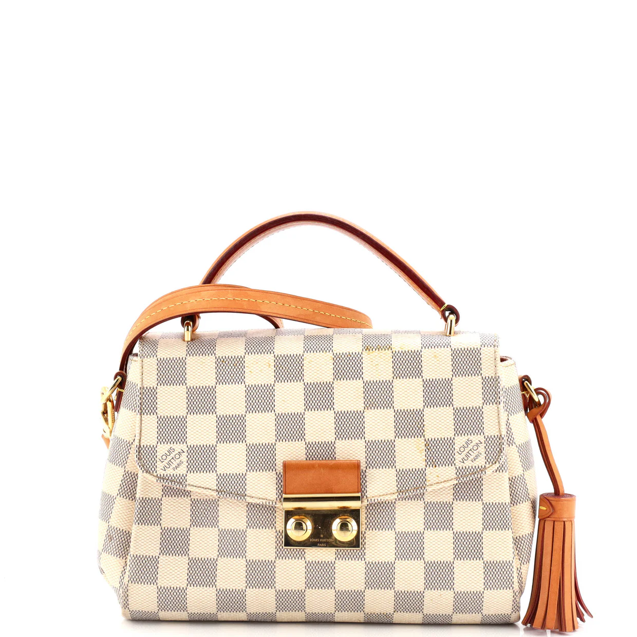 Croisette Handbag Damier - Deep Luxury