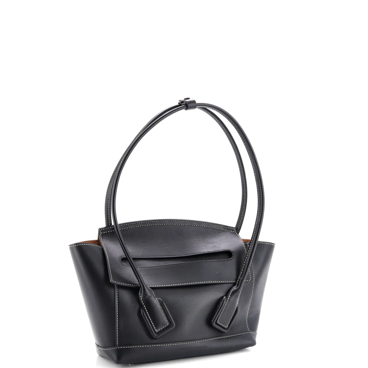 Arco Bag Smooth Calfskin Small - Deep Luxury