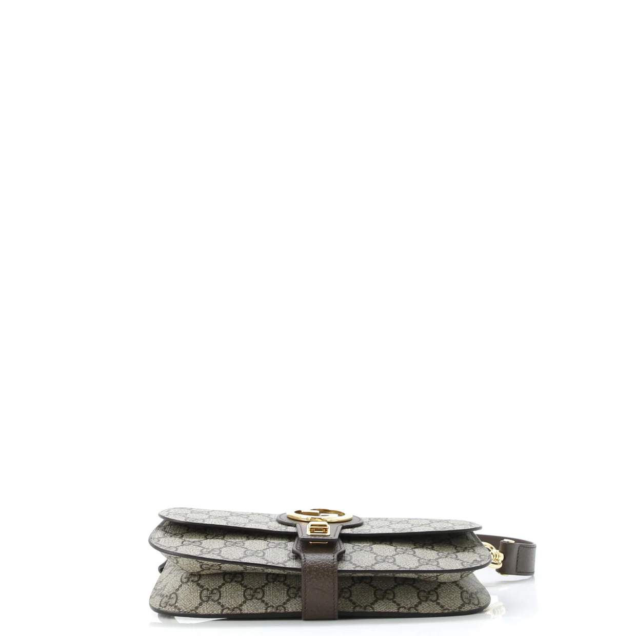 Blondie Flap Pocket Belt Bag GG Coated Canvas - Deep Luxury