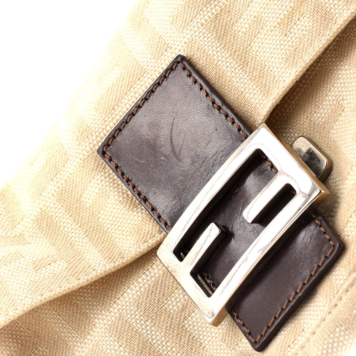 Baguette Bag Zucca Canvas - Deep Luxury