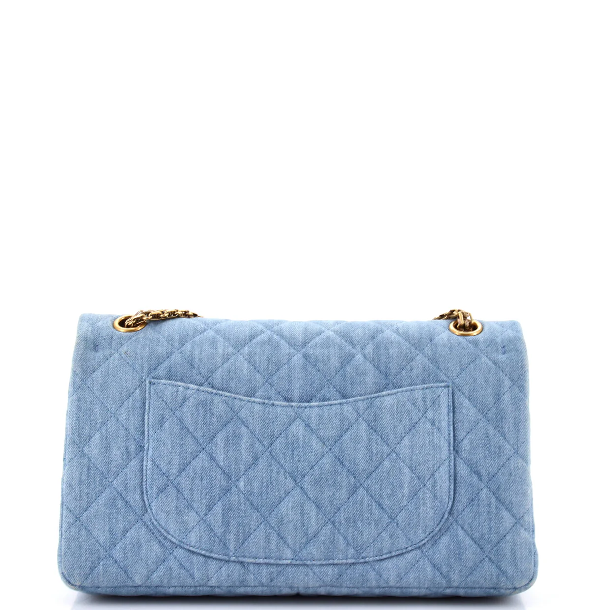 Reissue 2.55 Flap Bag Quilted Denim 226 - Deep Luxury