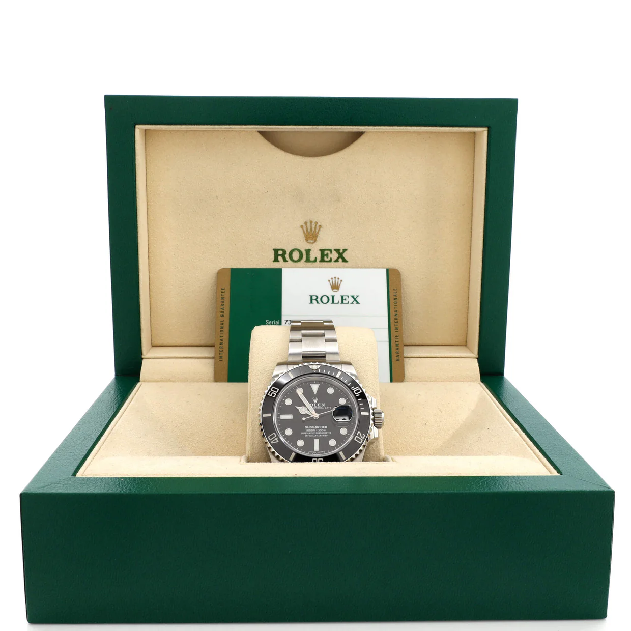 Oyster Perpetual Submariner Date Automatic Watch Stainless Steel and Cerachrom 40 - Deep Luxury