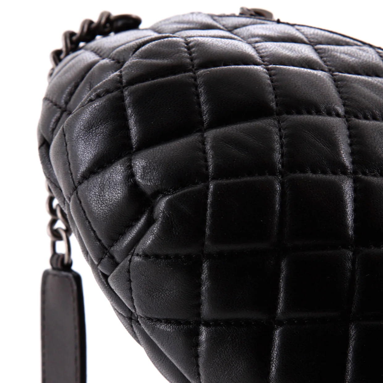 Banane Waist Bag Quilted Leather - Deep Luxury