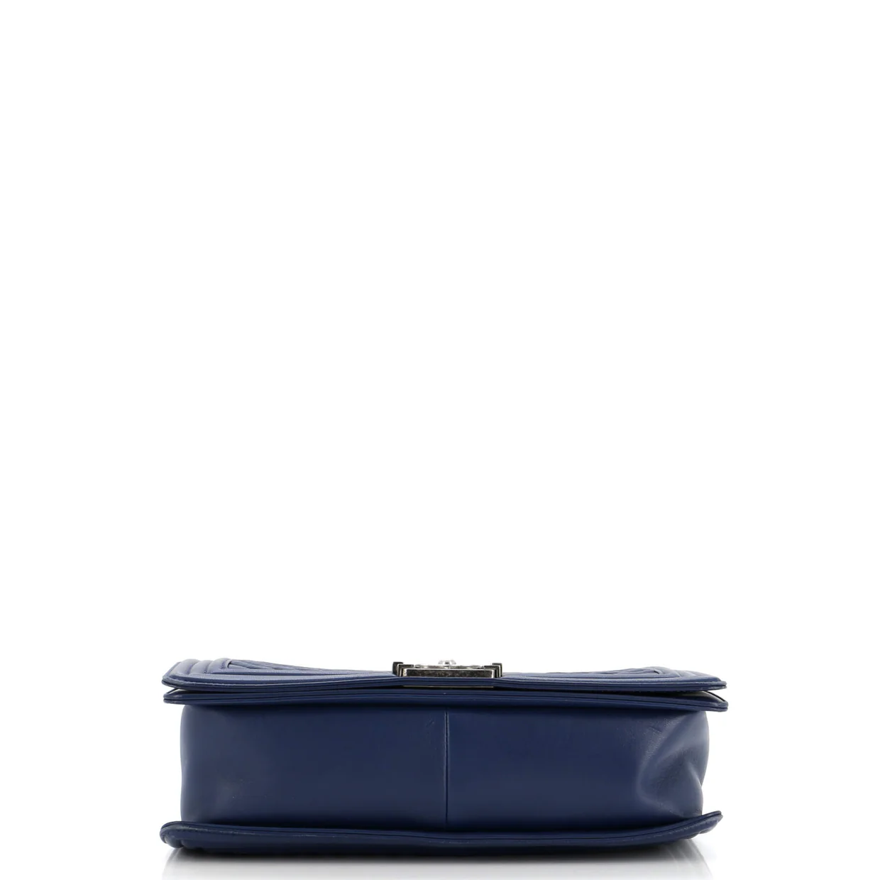 Boy Flap Bag Chevron Wrinkled Lambskin New Medium - Deep Luxury