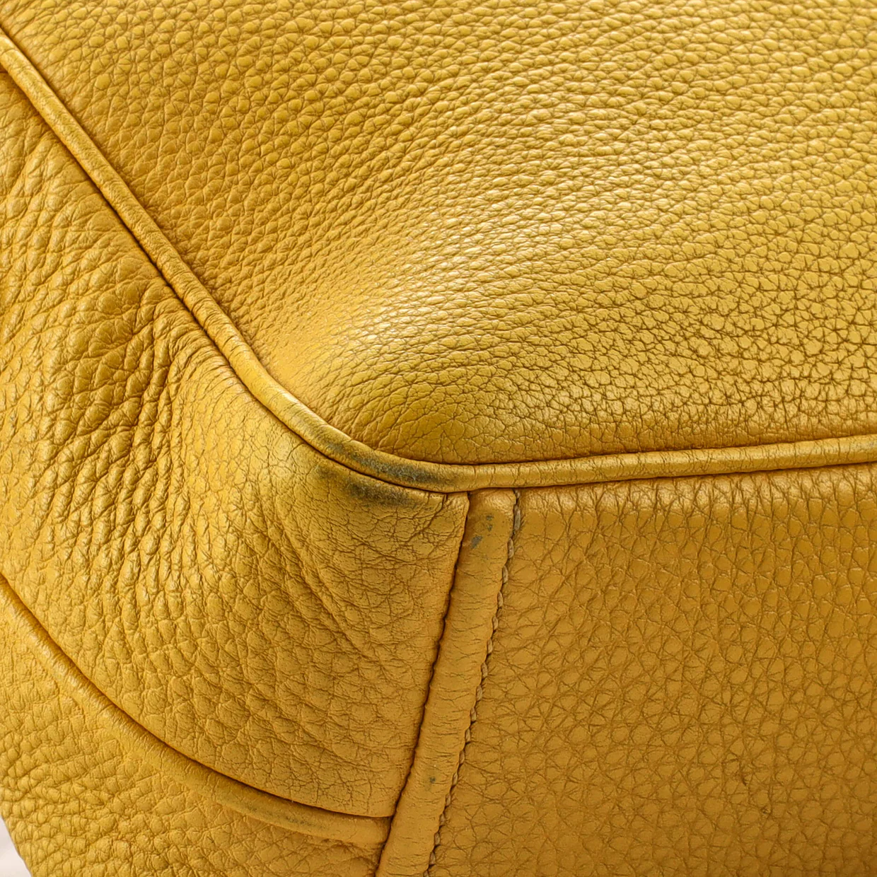 Double Zip Camera Bag Vitello Daino - Deep Luxury