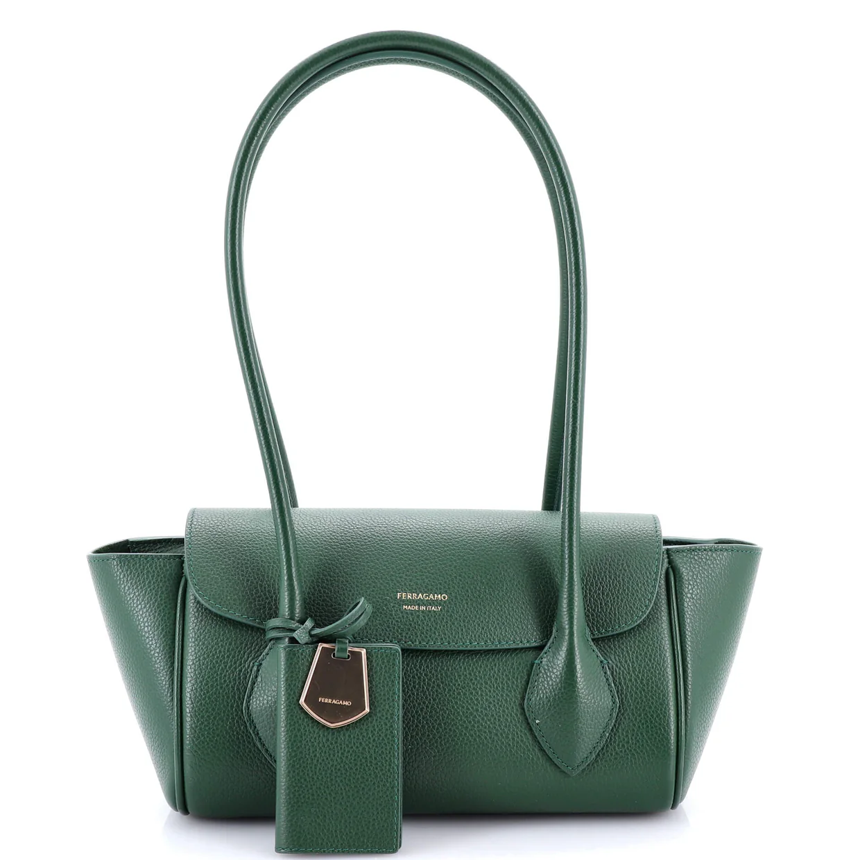 Firenze East West Tote Bag Leather Small - Deep Luxury