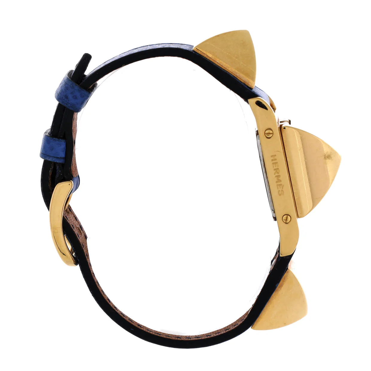Medor Quartz Watch Plated Metal and Leather 23 - Deep Luxury