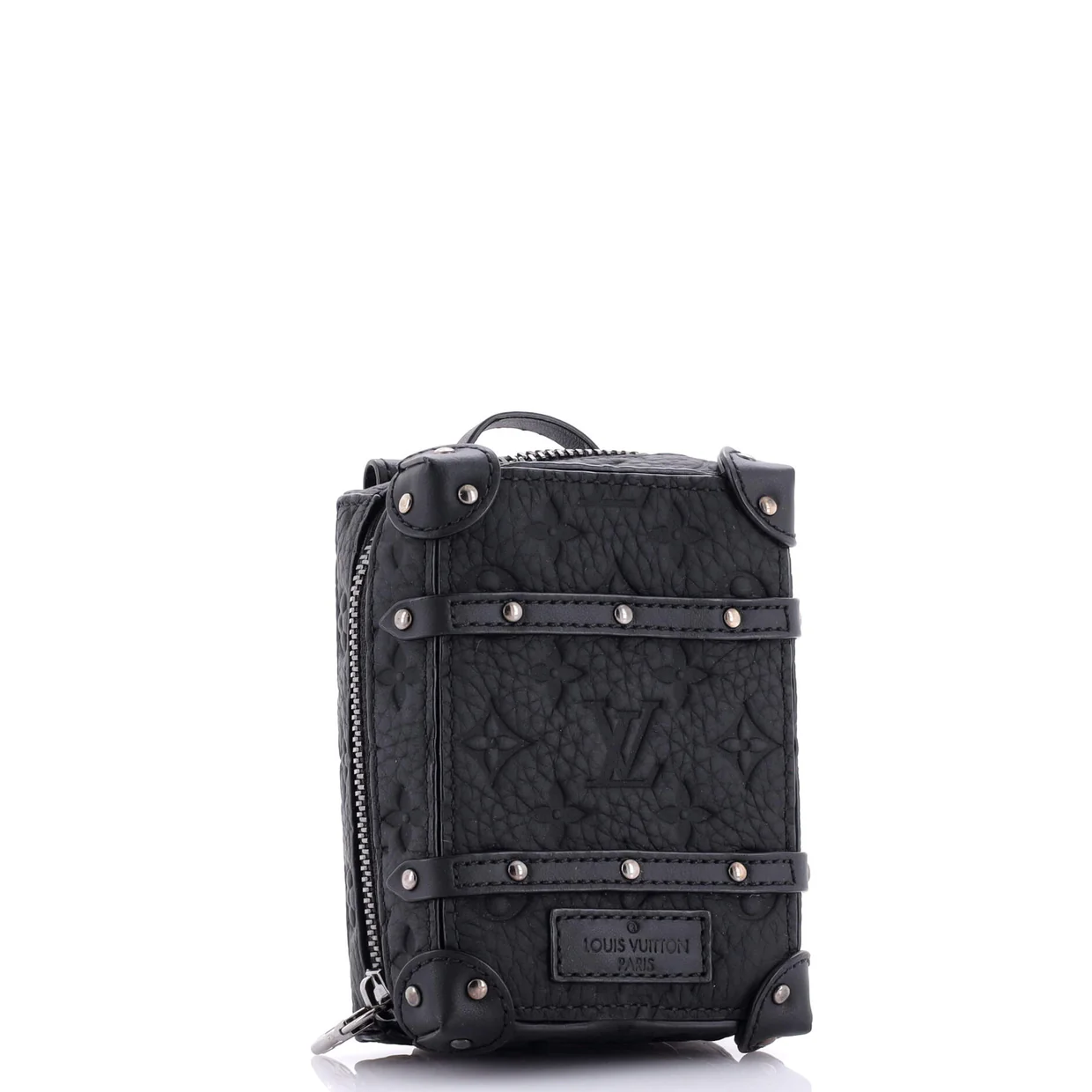 Soft Trunk Backpack Bag Charm and Key Holder Monogram Taurillon Leather - Deep Luxury