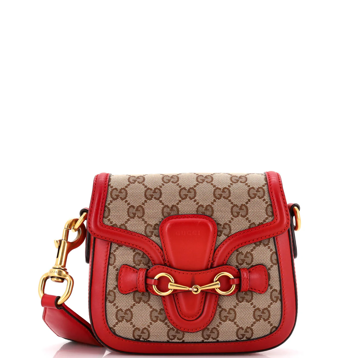 Lady Web Shoulder Bag GG Canvas Small - Deep Luxury