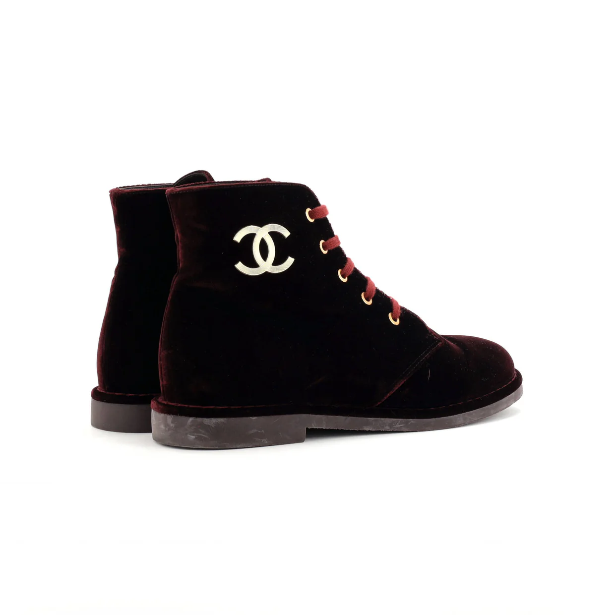 Women's CC Desert Ankle Boots Velvet - Deep Luxury