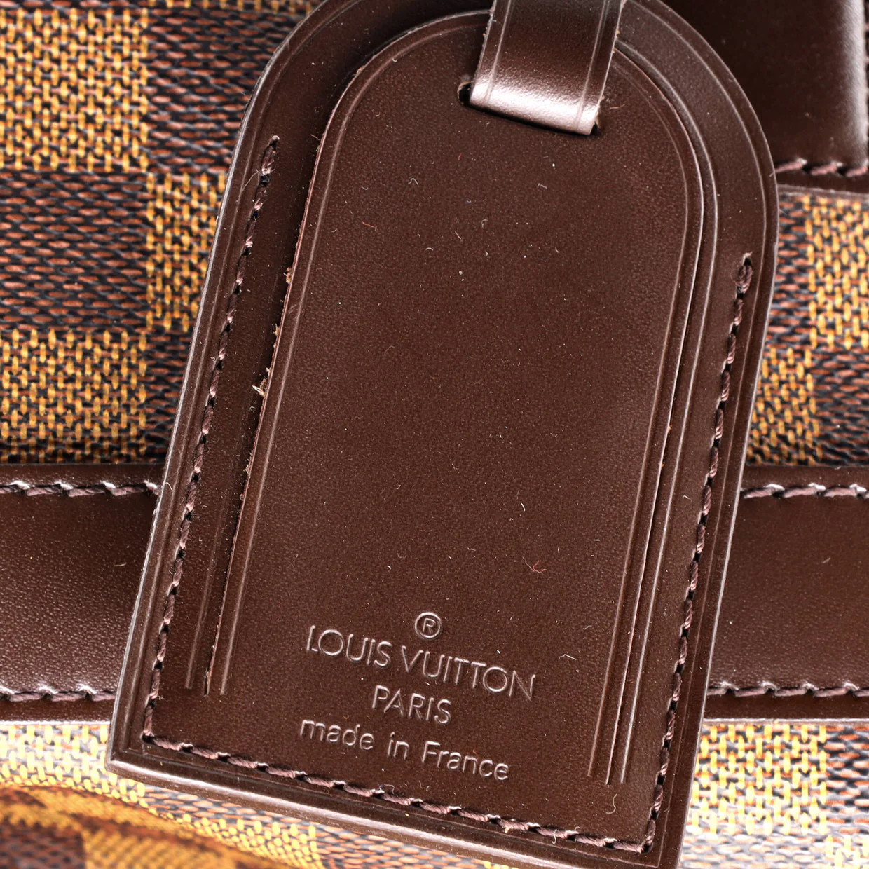 Grimaud Handbag Damier - Deep Luxury