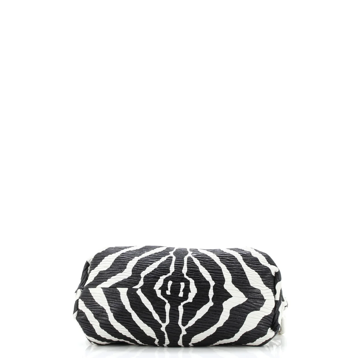 The Chain Pouch Printed Textured Leather - Deep Luxury