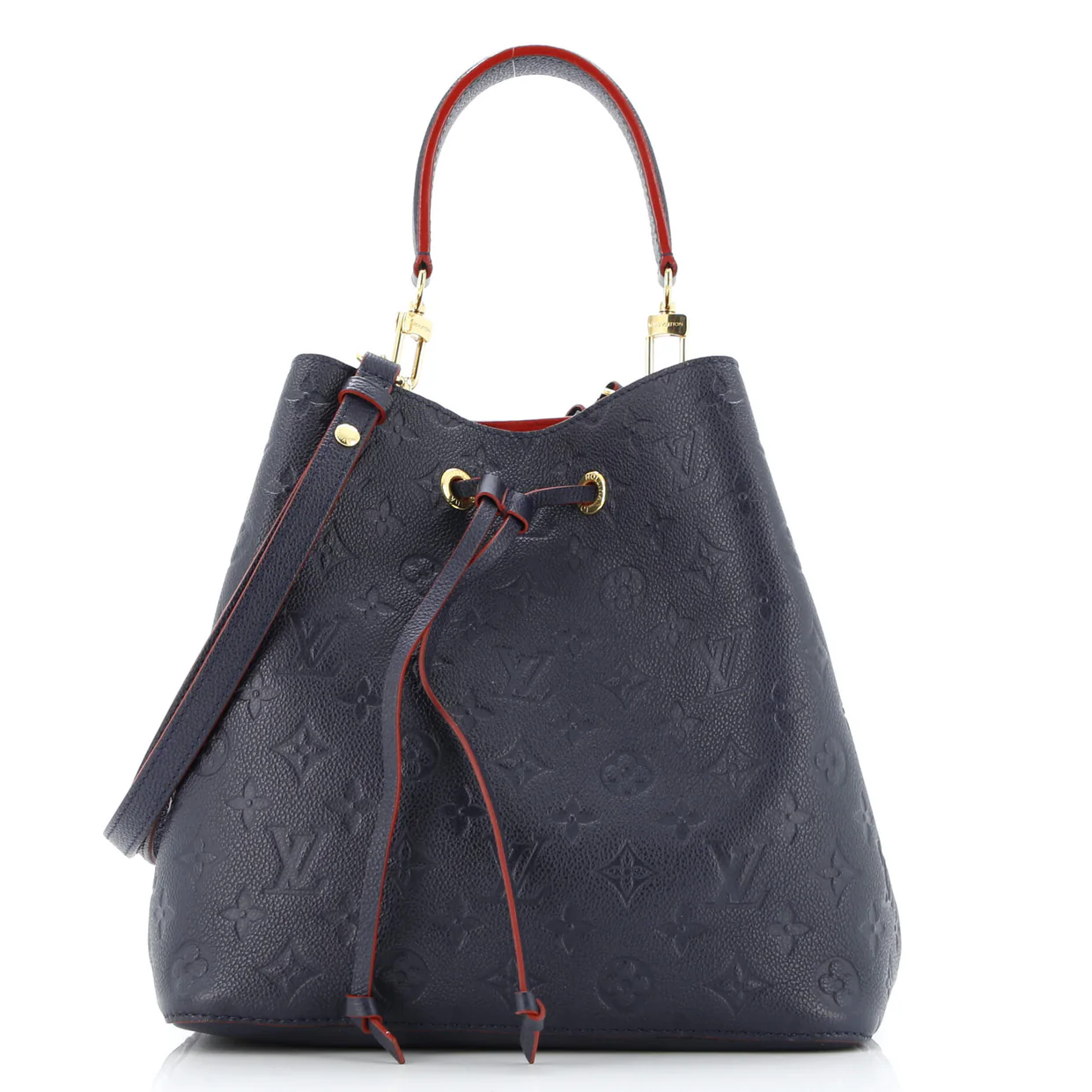 NeoNoe Handbag Monogram Empreinte Leather MM - Deep Luxury