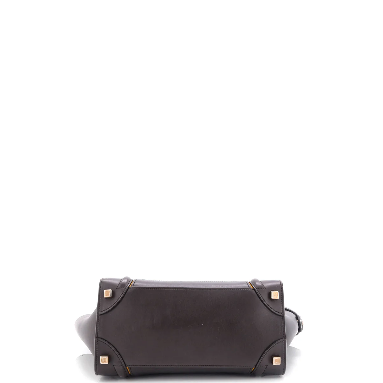 Luggage Bag Smooth Leather Micro - Deep Luxury