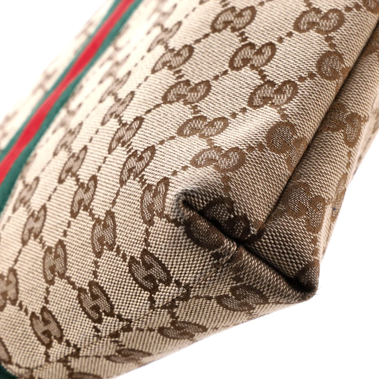 Front Pocket Web Messenger GG Canvas Small - Deep Luxury