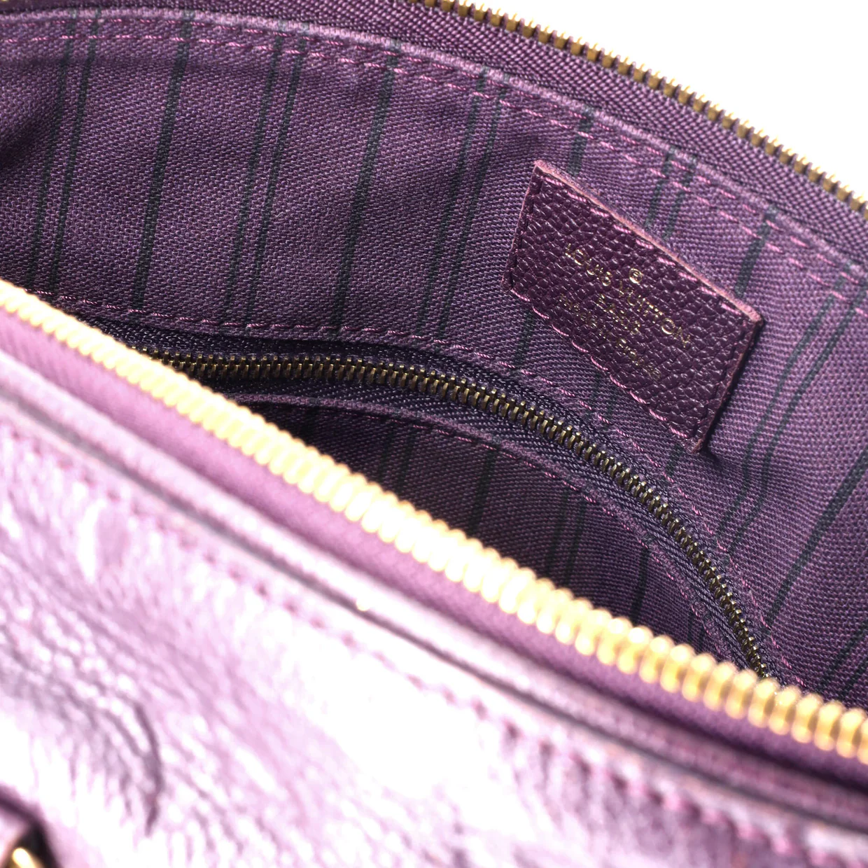 Speedy Bandouliere Bag Monogram Empreinte Leather 25 - Deep Luxury