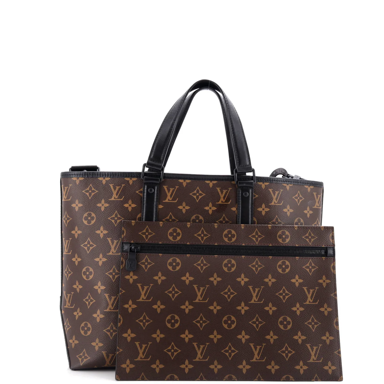 Weekend Tote Macassar Monogram Canvas PM - Deep Luxury