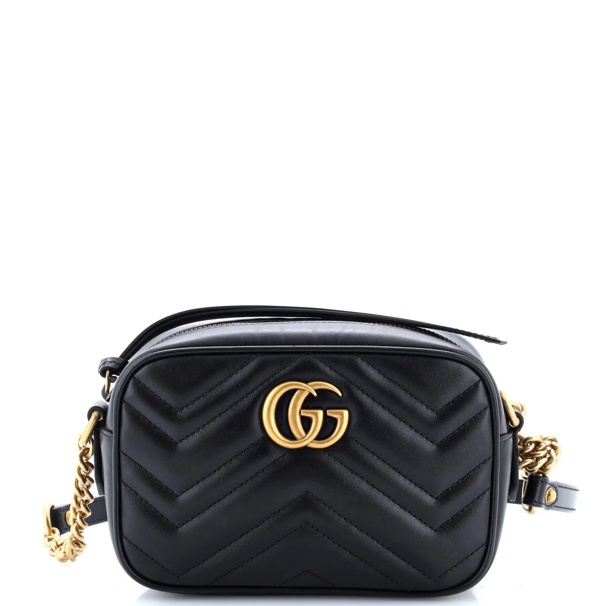 GG Marmont Shoulder Bag Matelasse Leather Mini - Deep Luxury