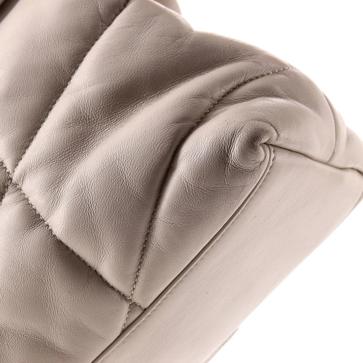 Loulou Puffer Shoulder Bag Quilted Leather Medium - Deep Luxury