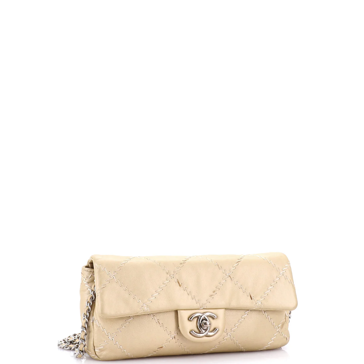 Ultimate Stitch Flap Bag Quilted Calfskin Small - Deep Luxury