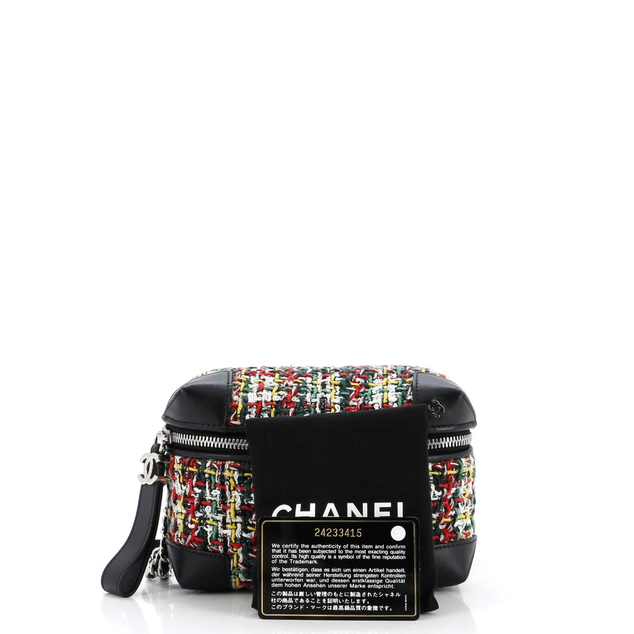 Street Allure Waist Bag Quilted Tweed - Deep Luxury