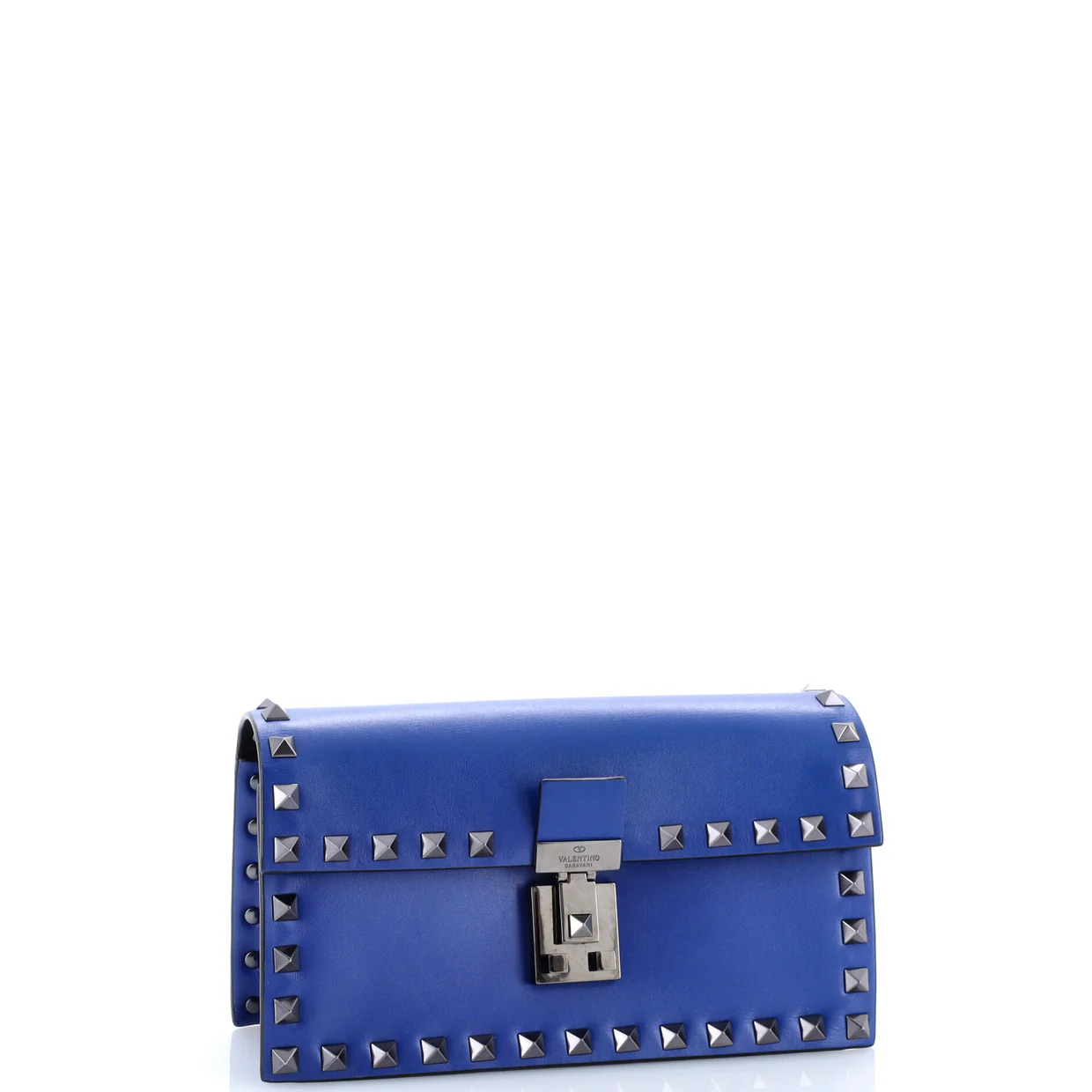 Rockstud Flap Crossbody Bag Leather Mini - Deep Luxury
